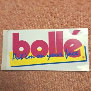Bolle Vintage 80's sticker surf/ski/skate